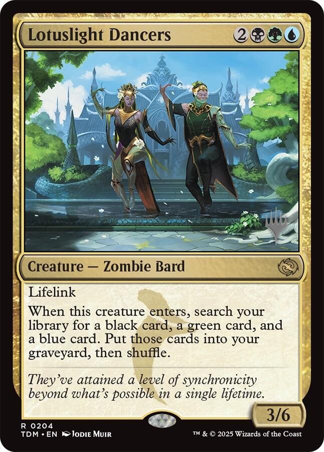 Lotuslight Dancers (204) [Tarkir: Dragonstorm Promos]