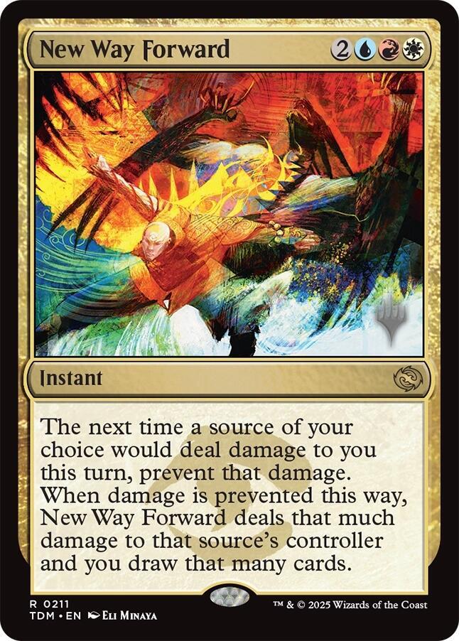 New Way Forward (211) [Tarkir: Dragonstorm Promos]