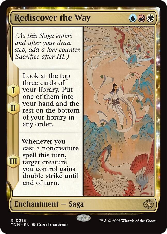 Rediscover the Way (215) [Tarkir: Dragonstorm Promos]