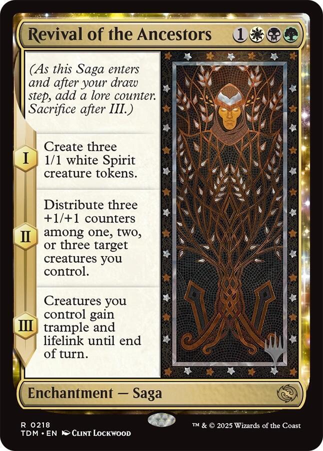 Revival of the Ancestors (218) [Tarkir: Dragonstorm Promos]