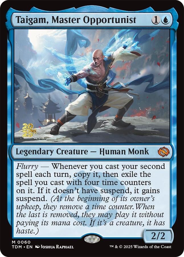 Taigam, Master Opportunist (60) [Prerelease Cards]