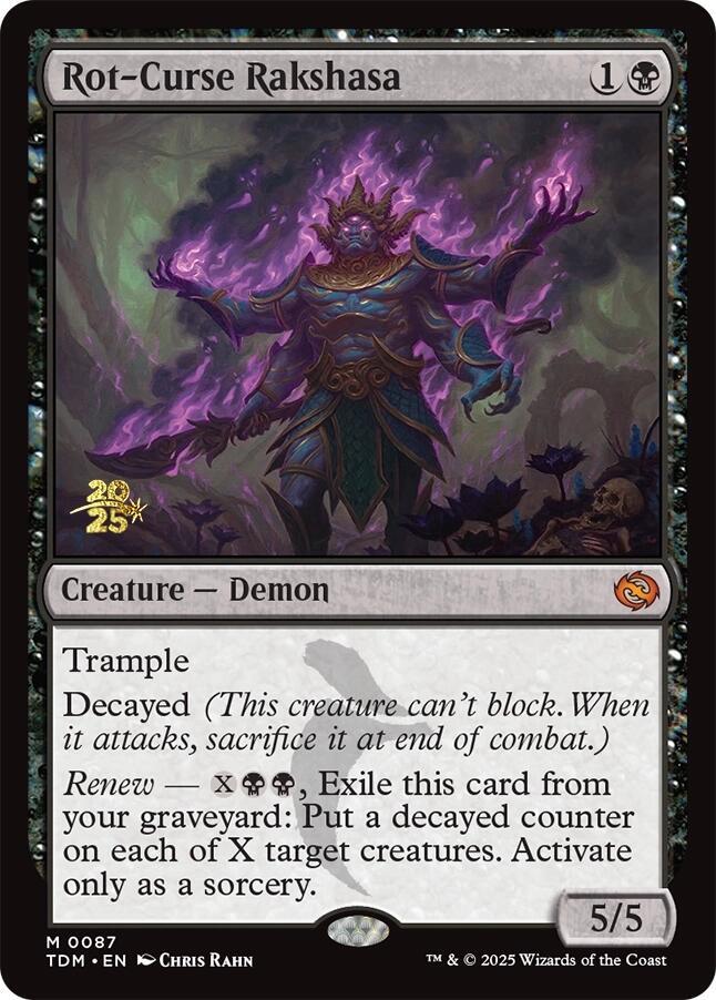 Rot-Curse Rakshasa (87) [Prerelease Cards]