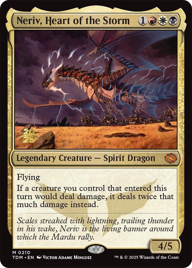 Neriv, Heart of the Storm (210) [Prerelease Cards]