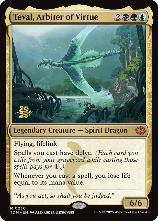 Teval, Arbiter of Virtue (230) [Prerelease Cards]