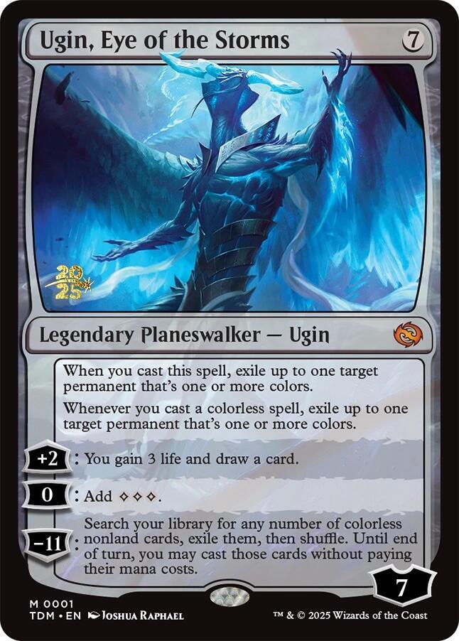Ugin, Eye of the Storms (1) [Prerelease Cards]