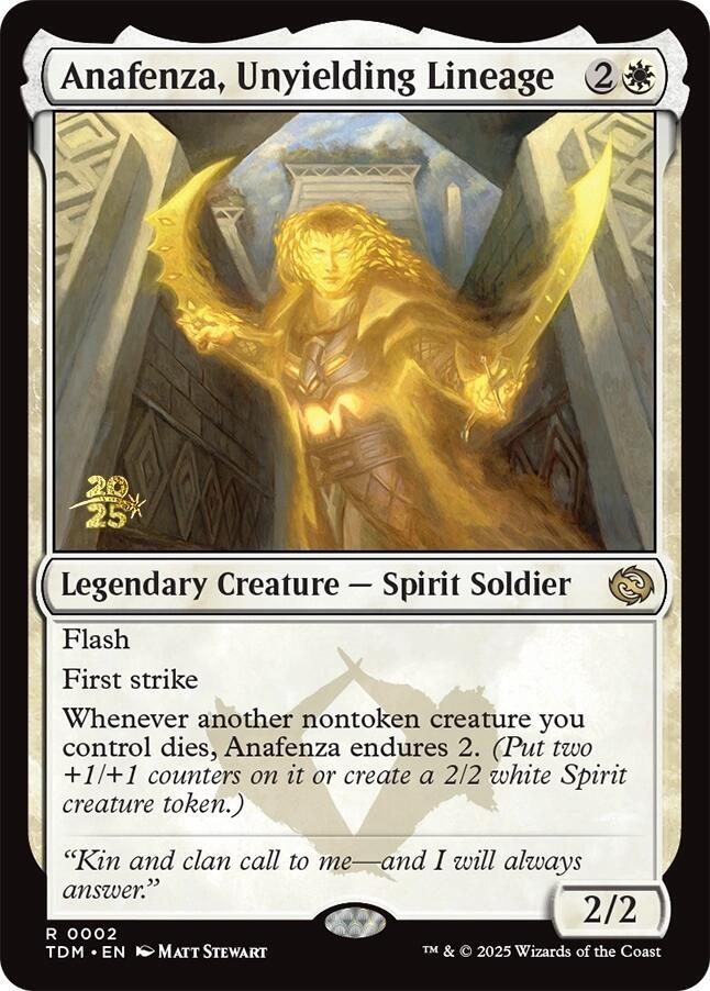 Anafenza, Unyielding Lineage (2) [Prerelease Cards]