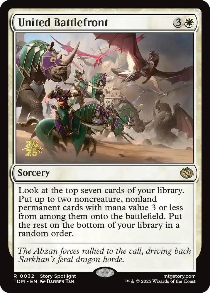 United Battlefront (32) [Prerelease Cards]