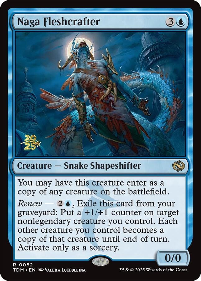 Naga Fleshcrafter (52) [Prerelease Cards]