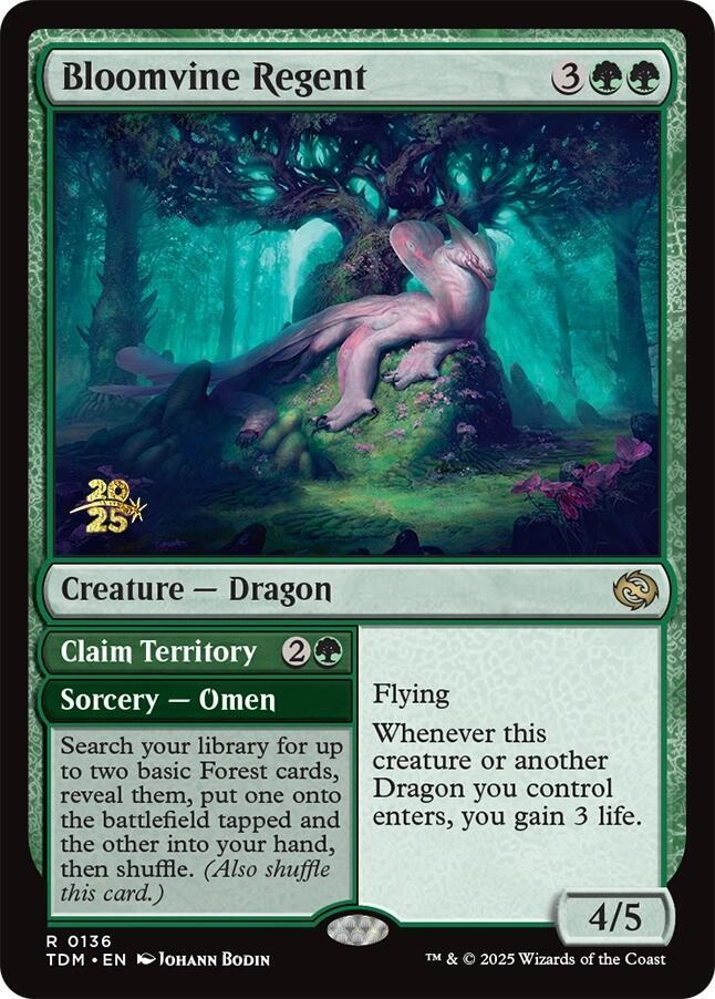 Bloomvine Regent (136) [Prerelease Cards]