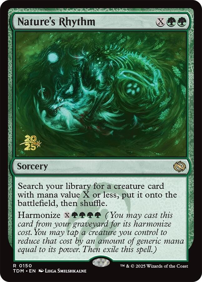 Nature's Rhythm (150) [Prerelease Cards]