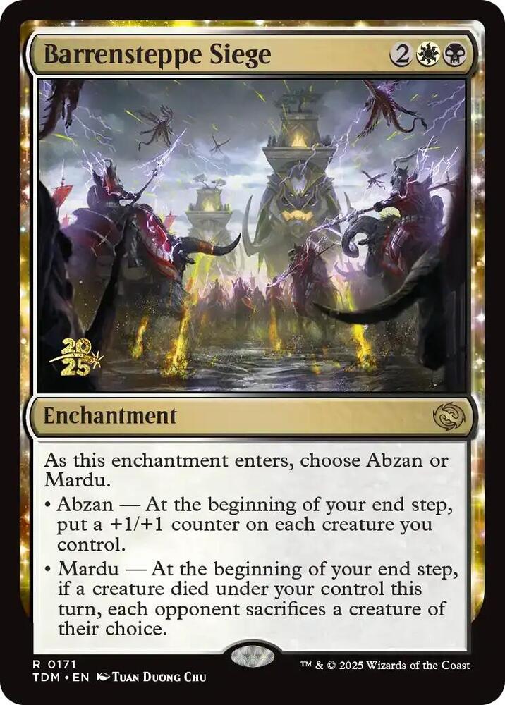 Barrensteppe Siege (171) [Prerelease Cards]