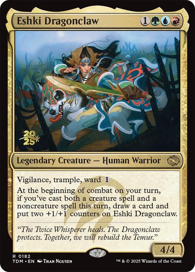 Eshki Dragonclaw (182) [Prerelease Cards]
