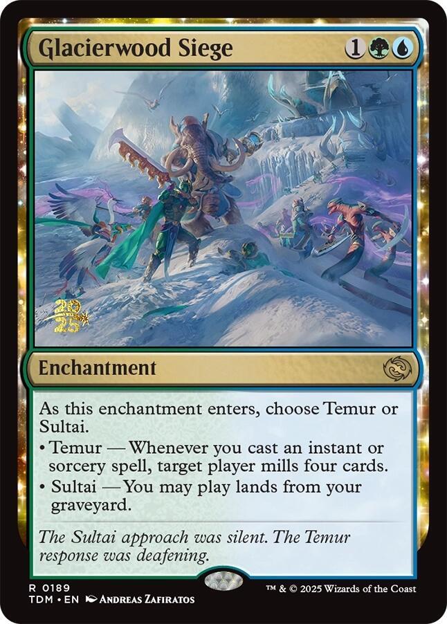 Glacierwood Siege (189) [Prerelease Cards]