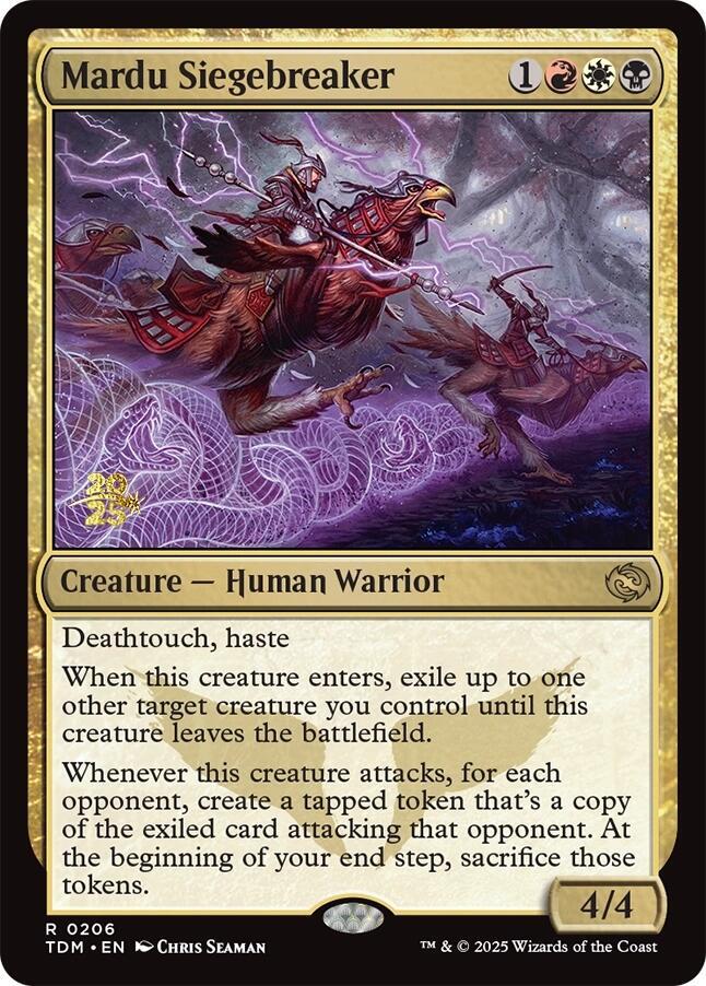 Mardu Siegebreaker (206) [Prerelease Cards]