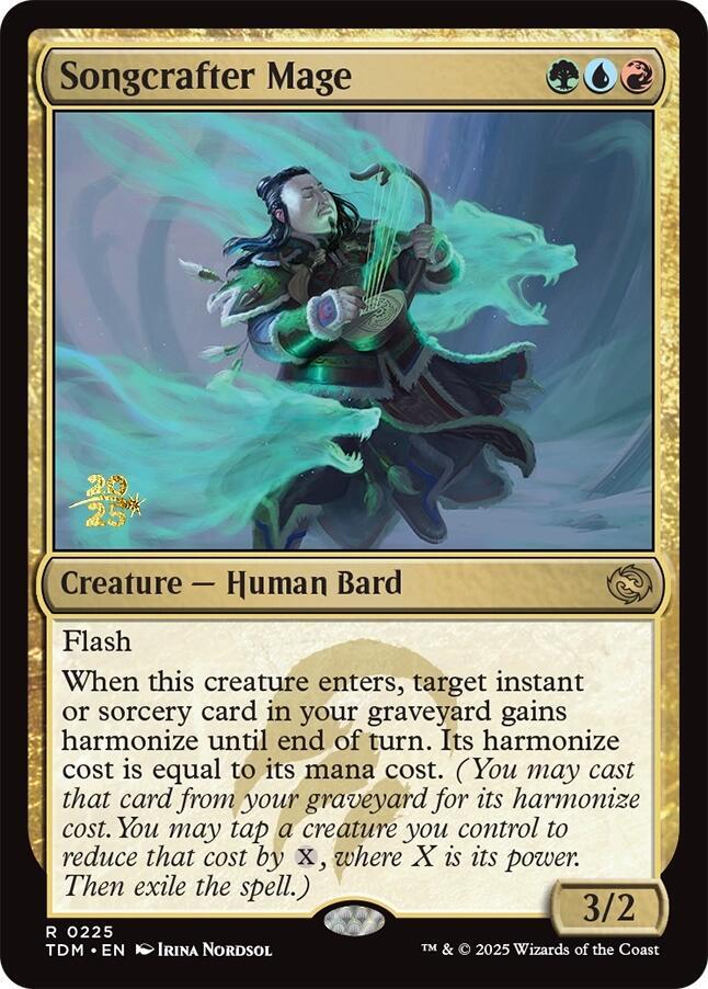 Songcrafter Mage (225) [Prerelease Cards]