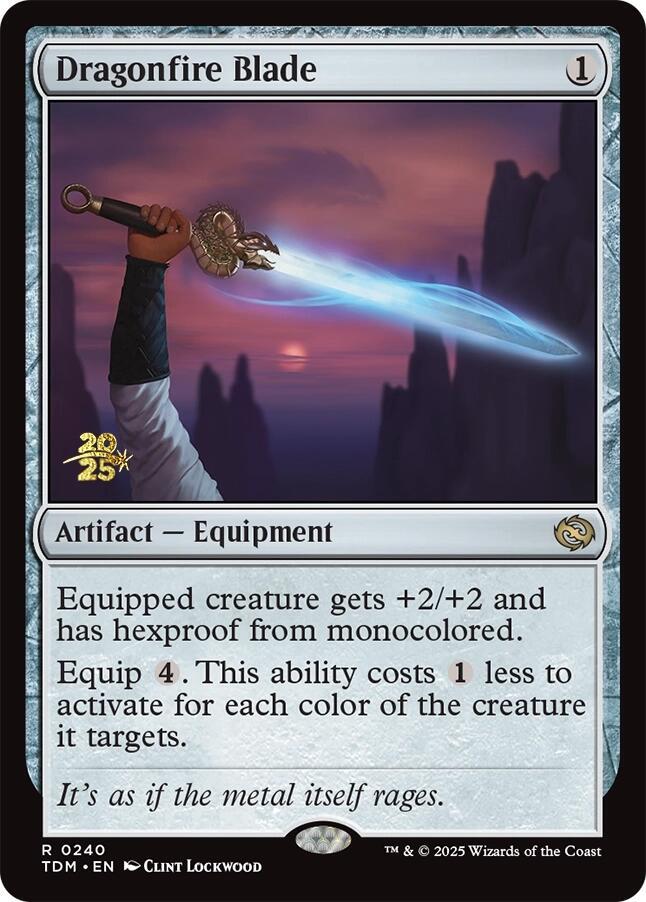 Dragonfire Blade (240) [Prerelease Cards]