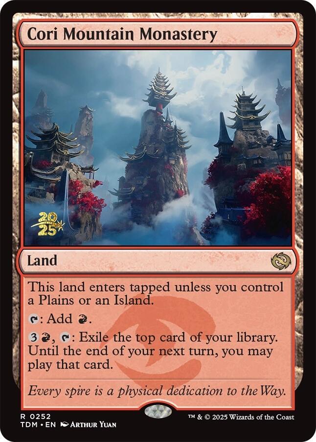 Cori Mountain Monastery (252) [Prerelease Cards]