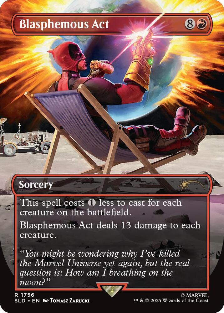 Blasphemous Act (1756) [Secret Lair Drop]