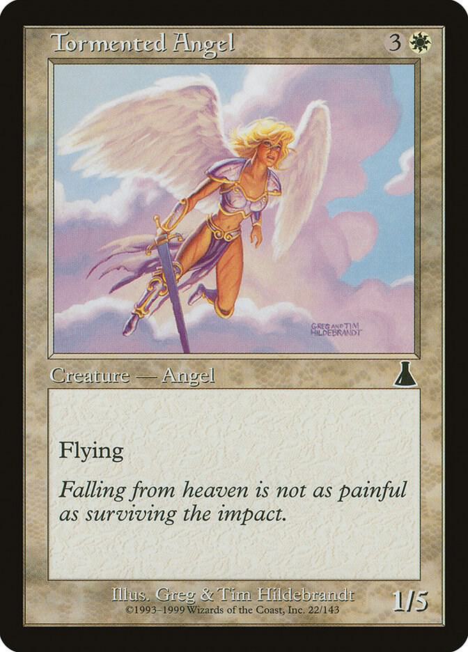 Tormented Angel (22) [Urza's Destiny]