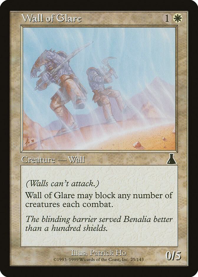 Wall of Glare (25) [Urza's Destiny]