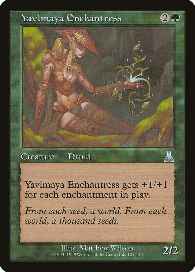 Yavimaya Enchantress (125) [Urza's Destiny]