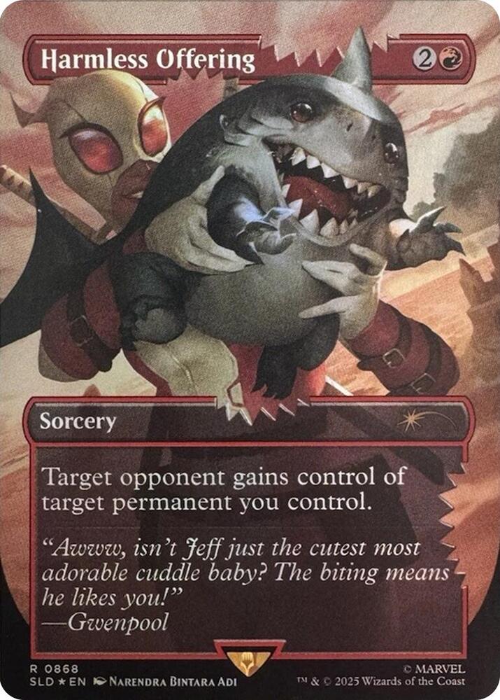 Harmless Offering (Rainbow Foil) (868) [Secret Lair Drop]