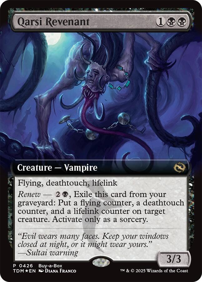 Qarsi Revenant (Extended Art) (426) [Buy-A-Box Promos]