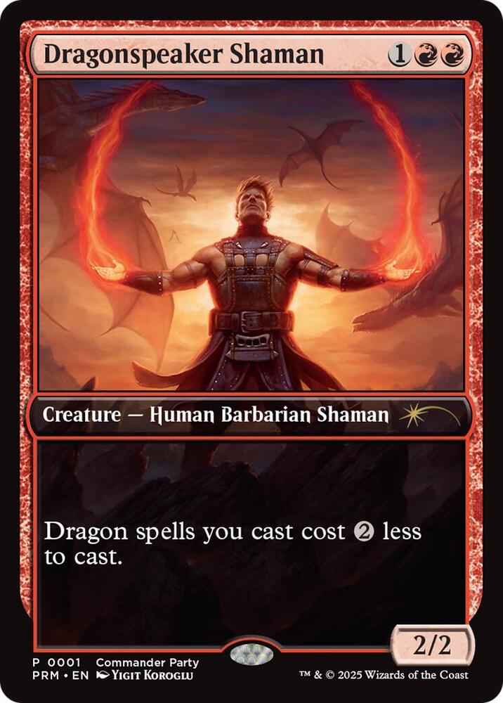 Dragonspeaker Shaman (1) [WPN & Gateway Promos]