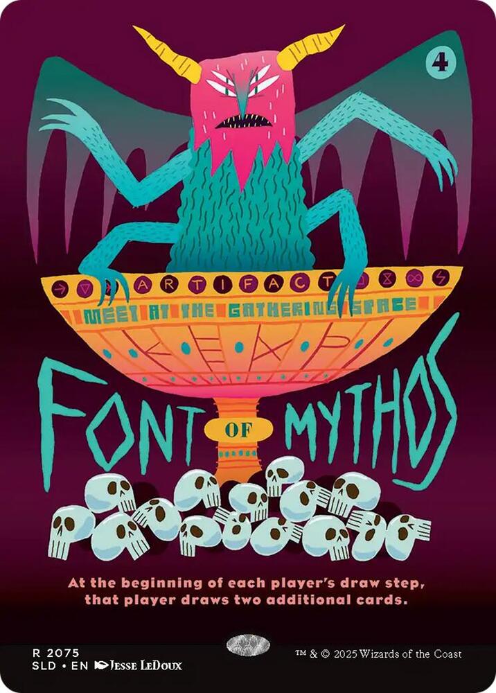 Font of Mythos (2075) [Secret Lair Drop]