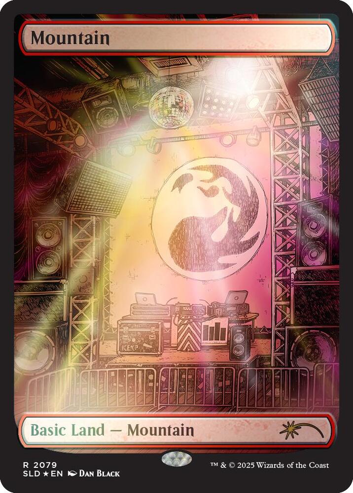 Mountain (2079) (Rainbow Foil) [Secret Lair Drop]