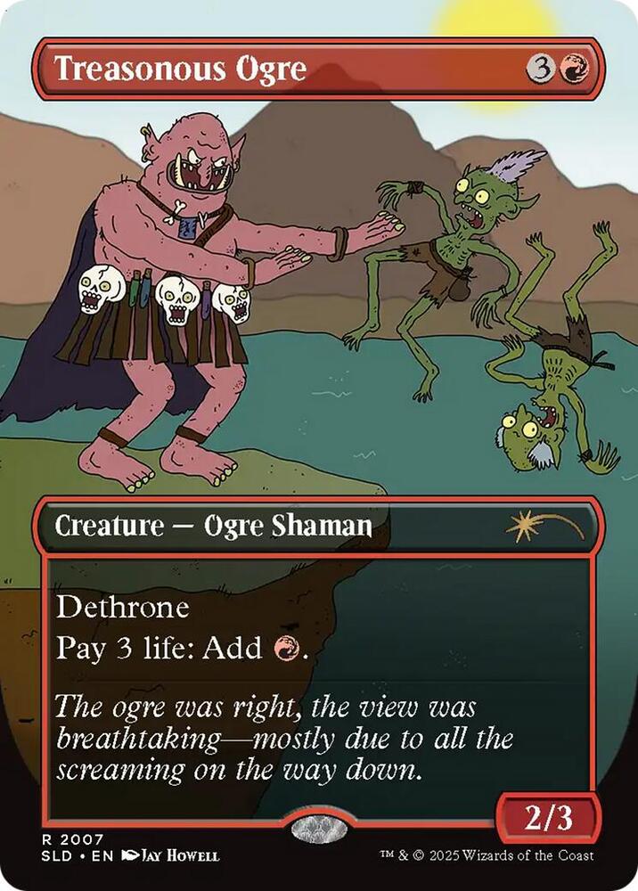 Treasonous Ogre (2007) [Secret Lair Drop]