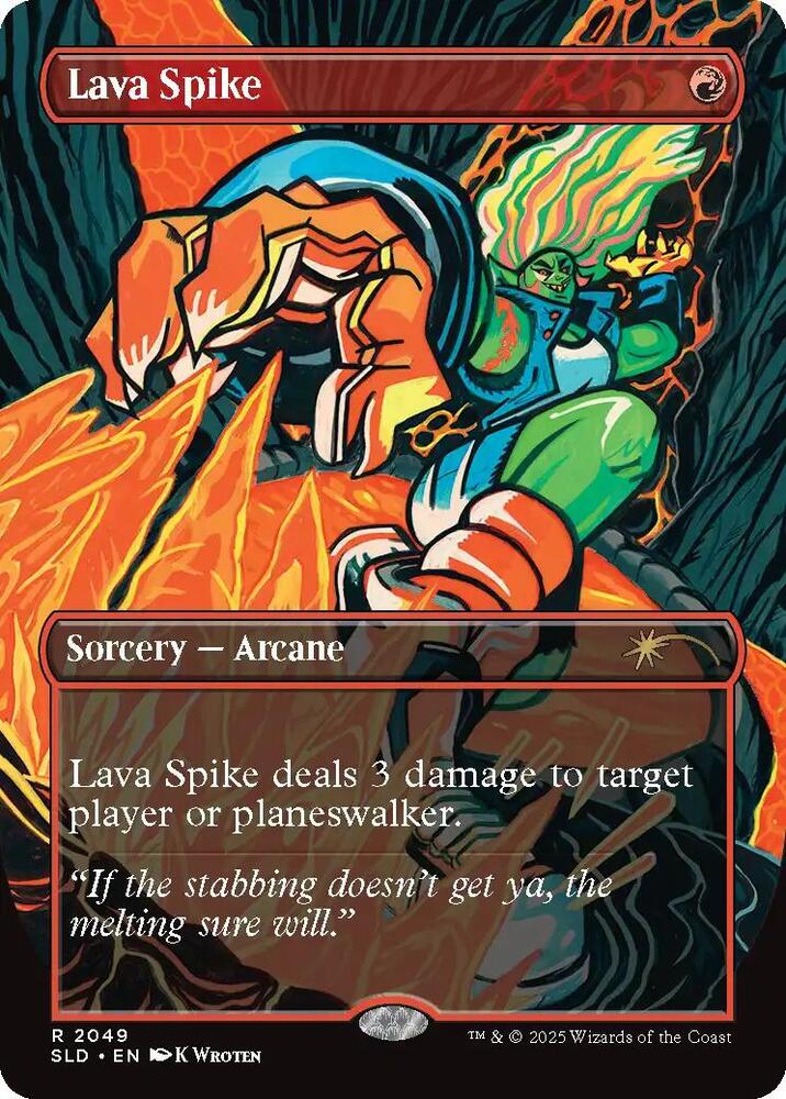 Lava Spike (2049) [Secret Lair Drop]