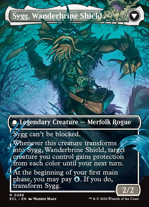 Sygg, Wanderwine Wisdom (Borderless) (288) [Lorwyn Eclipsed] Reverse
