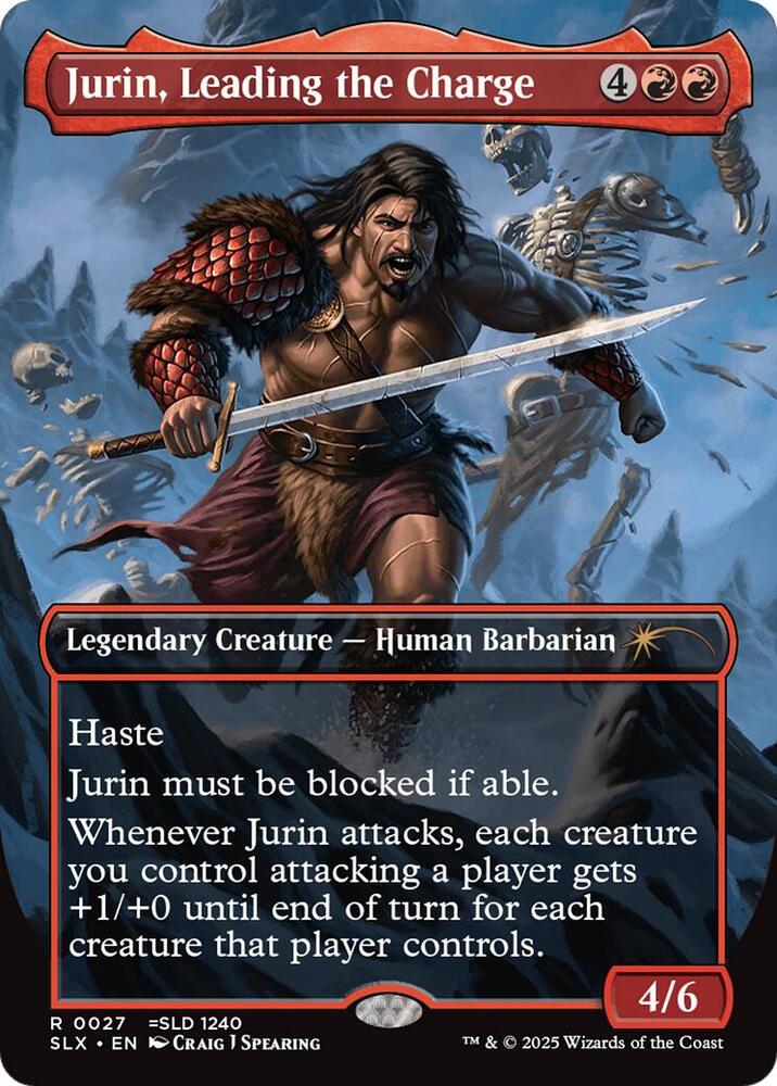 Jurin, Leading the Charge (27) [SLX Cards]
