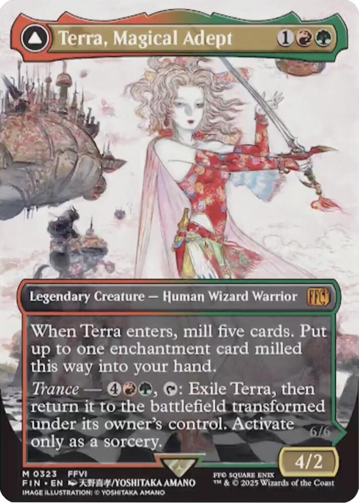 Terra, Magical Adept (Borderless) (323) [Final Fantasy]