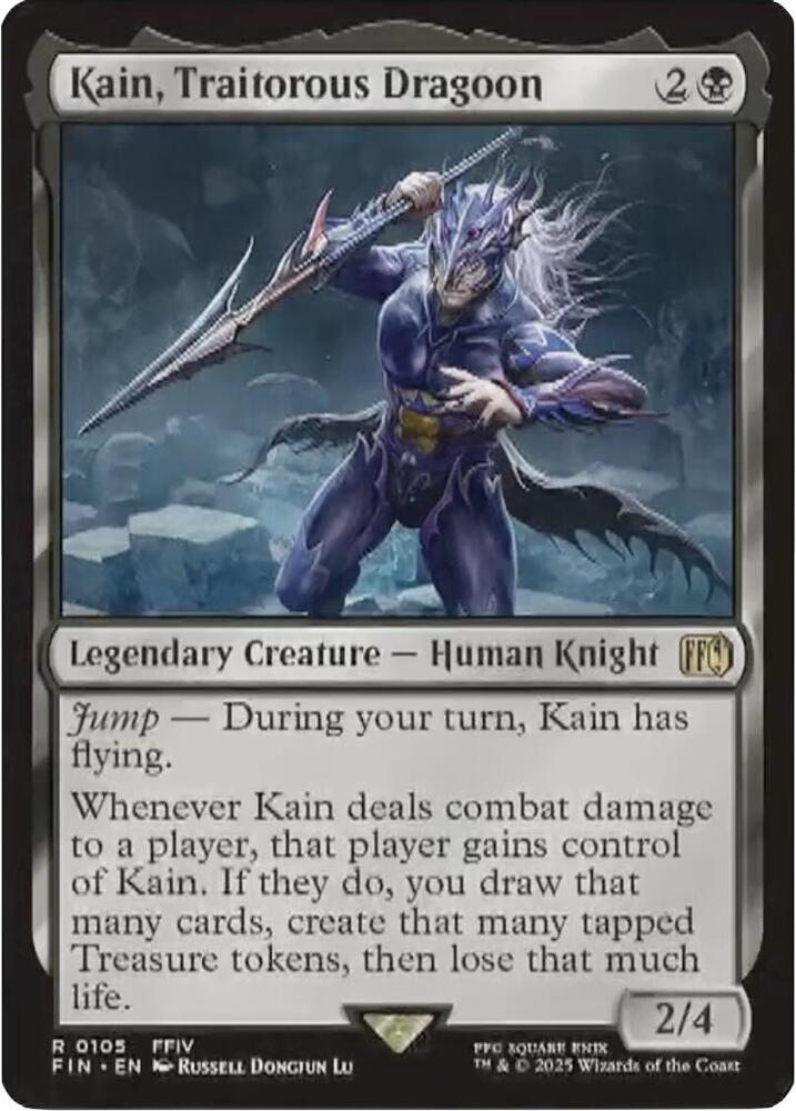Kain, Traitorous Dragoon (105) [Final Fantasy]