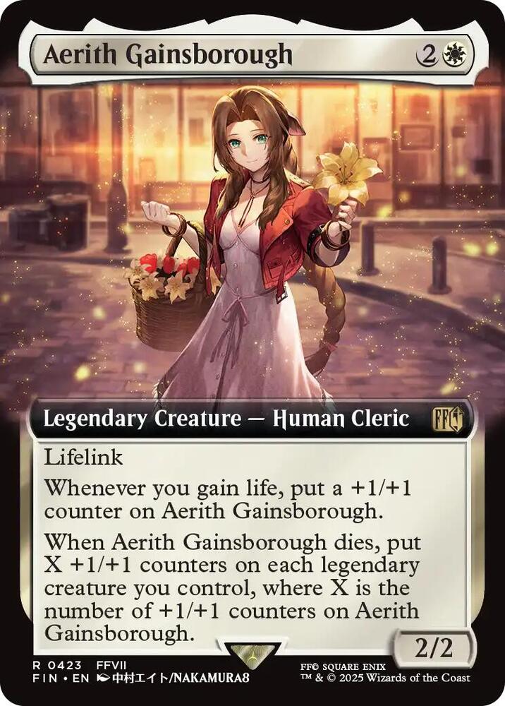 Aerith Gainsborough (Extended Art) (423) [Final Fantasy]