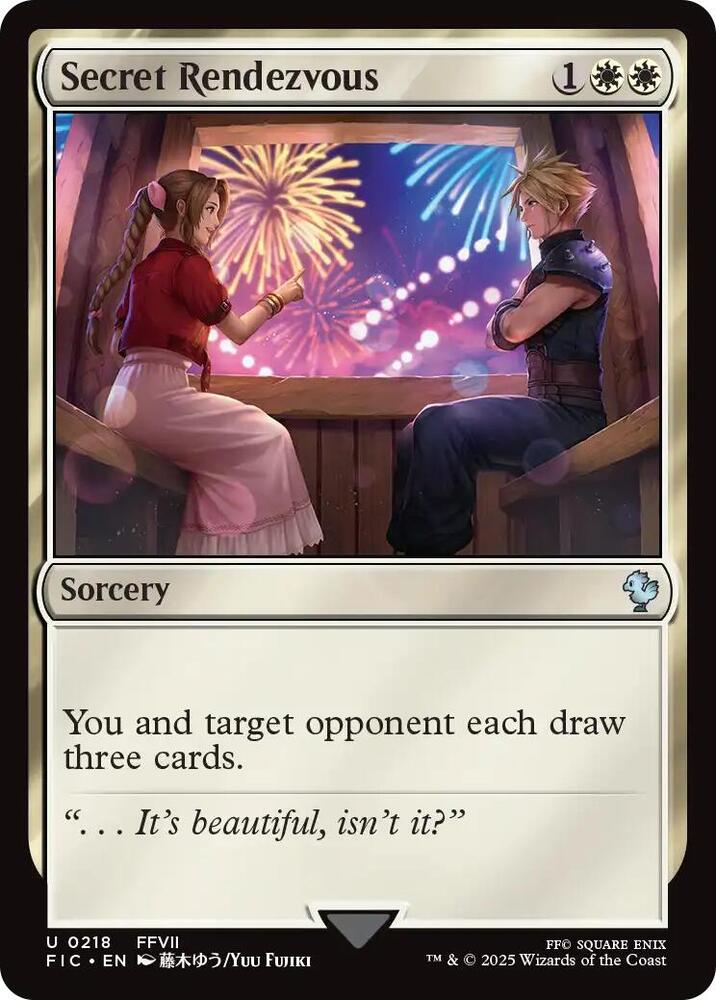 Secret Rendezvous (0218) [Final Fantasy Commander]