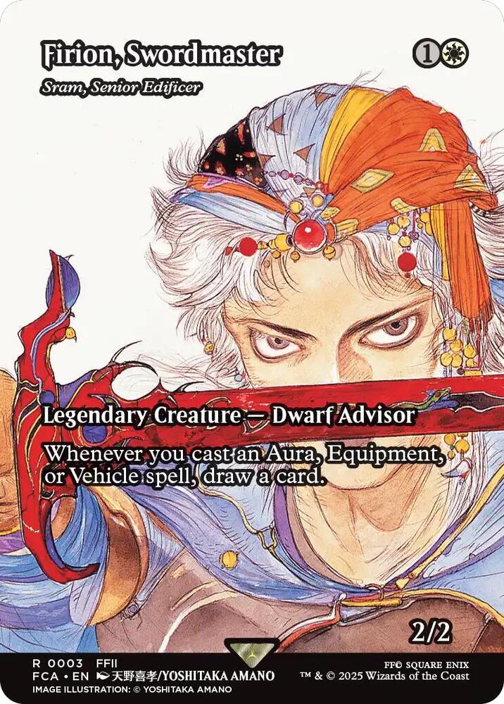 Firion, Swordmaster - Sram, Senior Edificer (Showcase) (3) [Final Fantasy: Through the Ages]