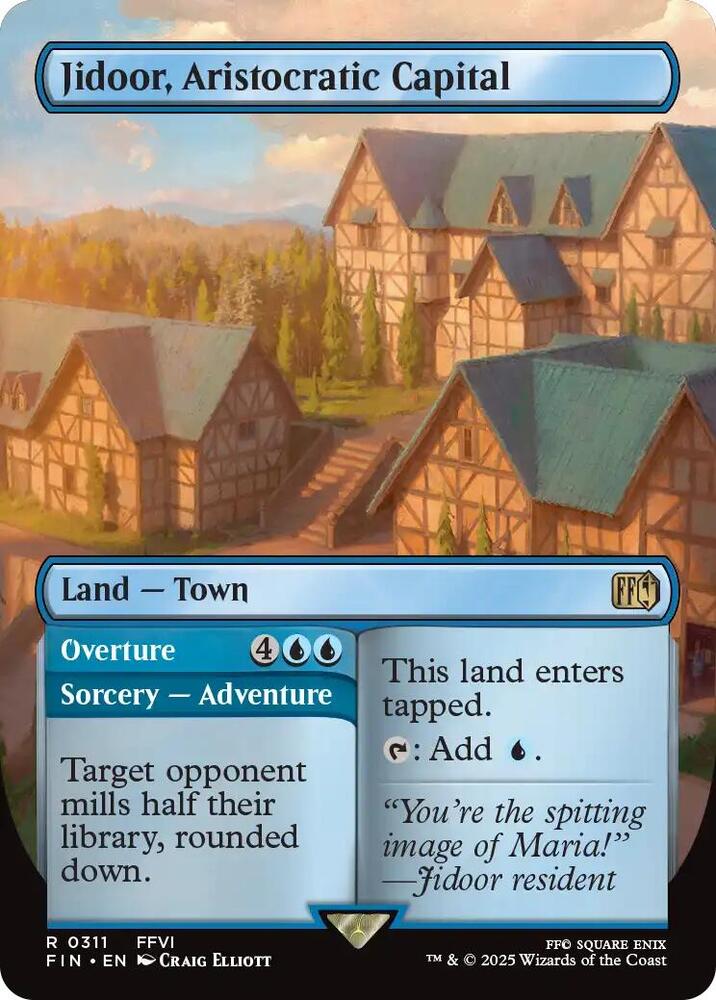 Jidoor, Aristocratic Capital (Borderless) (311) [Final Fantasy]