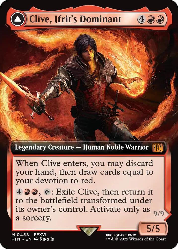 Clive, Ifrit's Dominant (Extended Art) (458) [Final Fantasy]