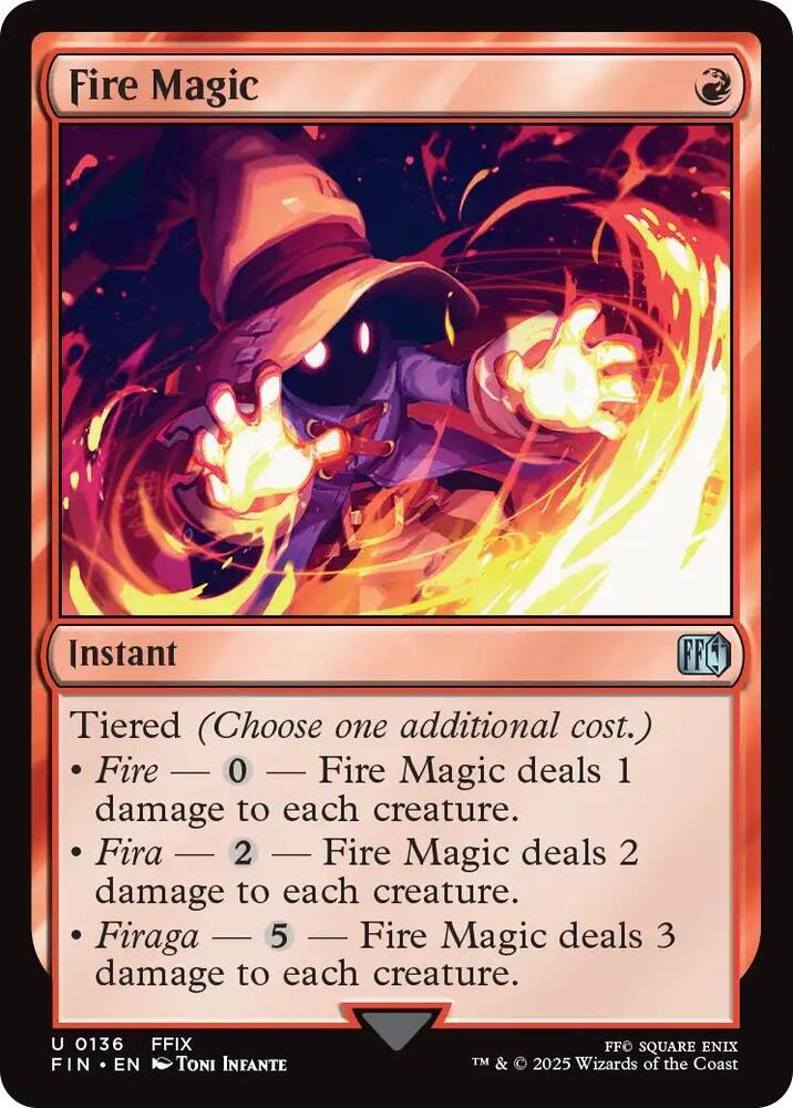 Fire Magic (136) [Final Fantasy]