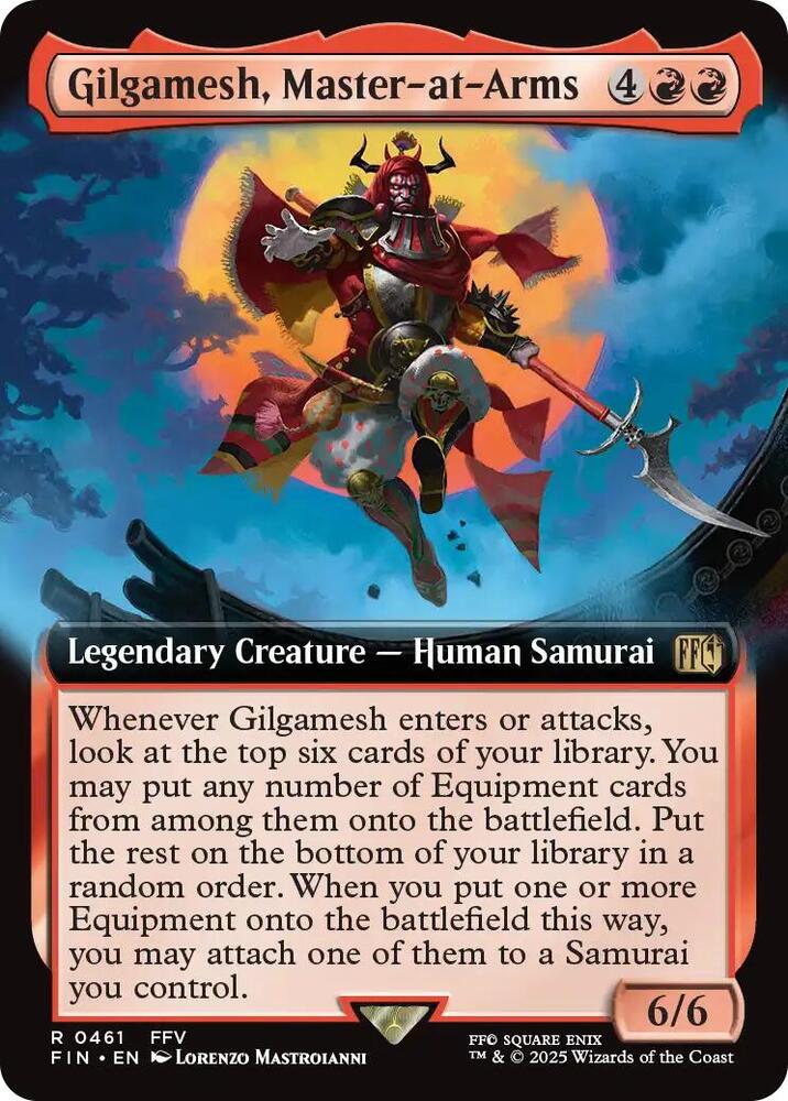 Gilgamesh, Master-at-Arms (Extended Art) (461) [Final Fantasy]
