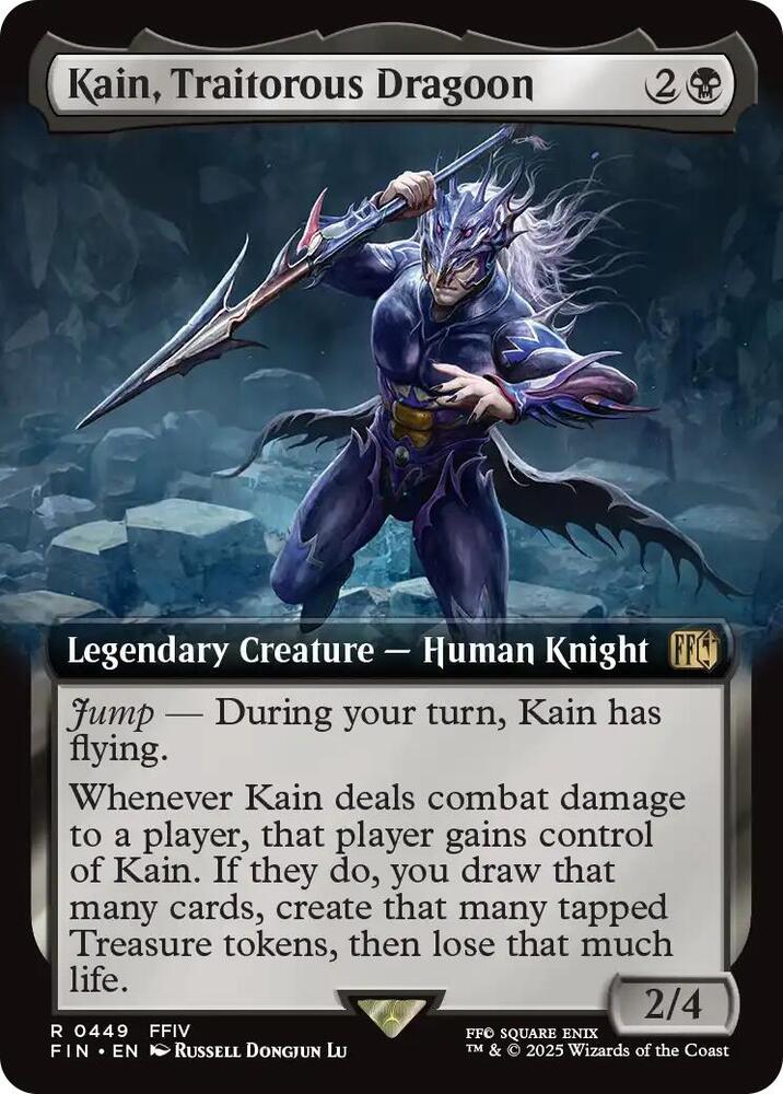Kain, Traitorous Dragoon (Extended Art) (449) [Final Fantasy]