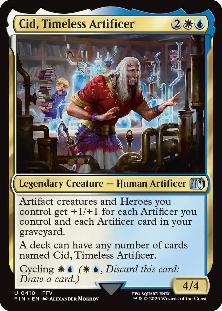 Cid, Timeless Artificer (0410) [Final Fantasy]