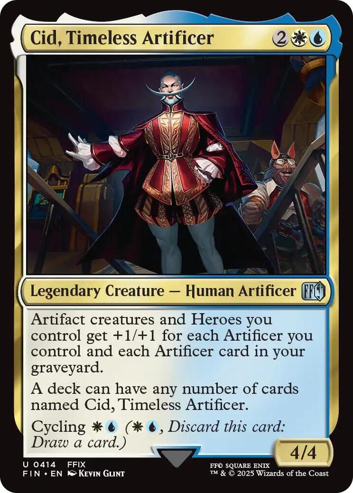 Cid, Timeless Artificer (0414) [Final Fantasy]