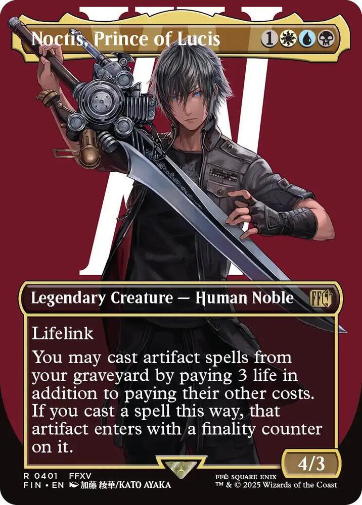 Noctis, Prince of Lucis (Borderless) (401) [Final Fantasy]