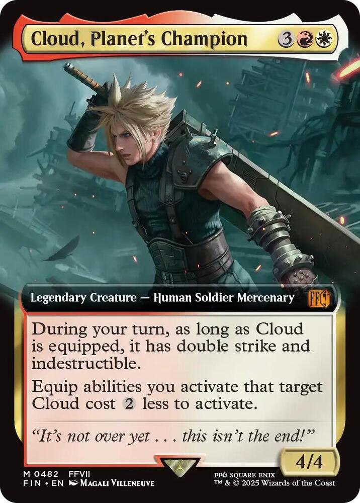 Cloud, Planet's Champion (Extended Art) (482) [Final Fantasy]
