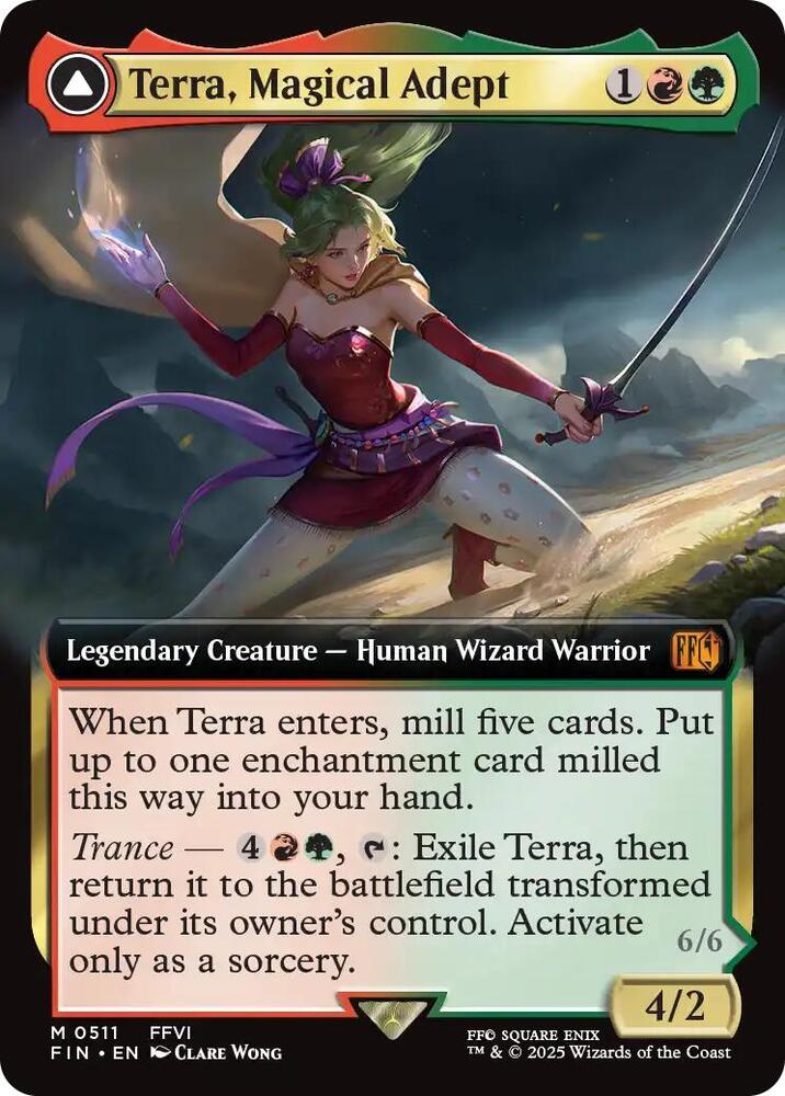Terra, Magical Adept (Extended Art) (511) [Final Fantasy]