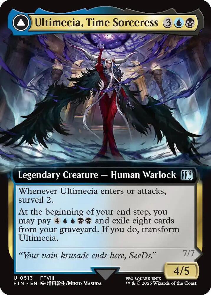 Ultimecia, Time Sorceress (Extended Art) (513) [Final Fantasy]